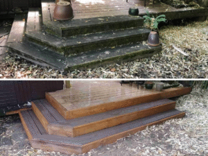deck stairs